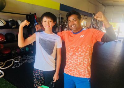 Tyrone Sun and Leander Paes
